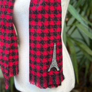 Buffalo Black Plaid Scarf
